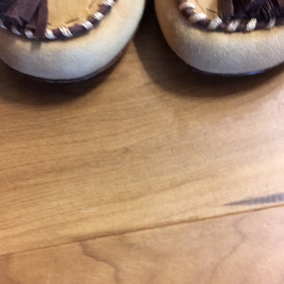 Cole Haan suede loafer heels - Picture 2 of 7